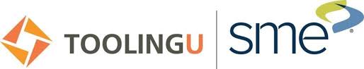 The Toolingu logo displays orange and blue diamond shapes alongside the text "TOOLINGU" and "sme" in a stylized design.