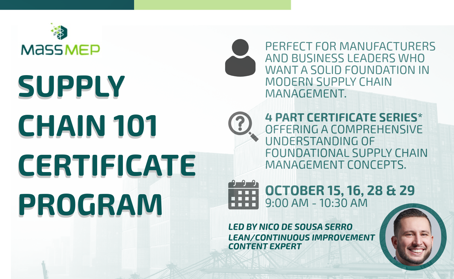 Supply Chain 101 Certificate Graphic