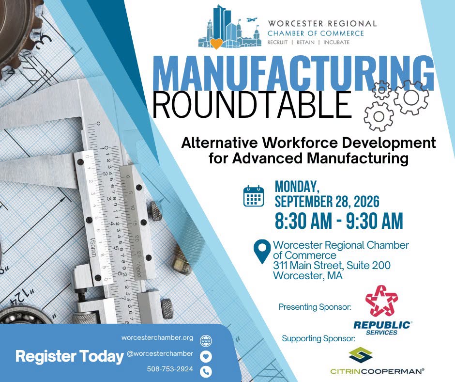 Worcester Regional Chamber of Commerce flyee